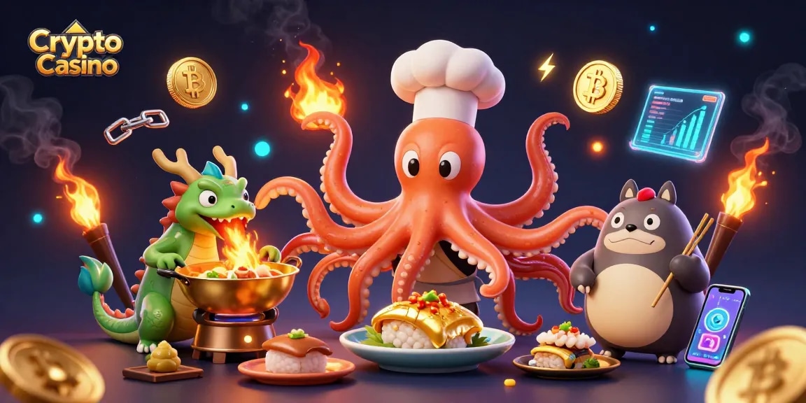 Experience thrilling games at the Crypto Casino with unique characters and vibrant graphics.