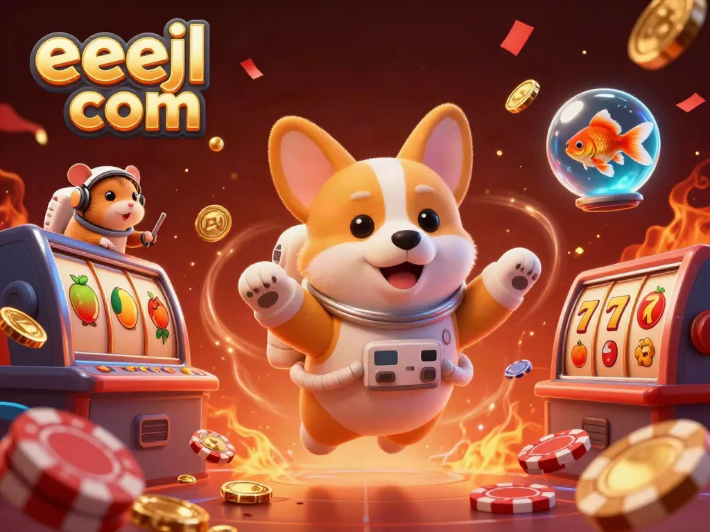 Experience thrilling gaming with eejl com in a vibrant space station casino.