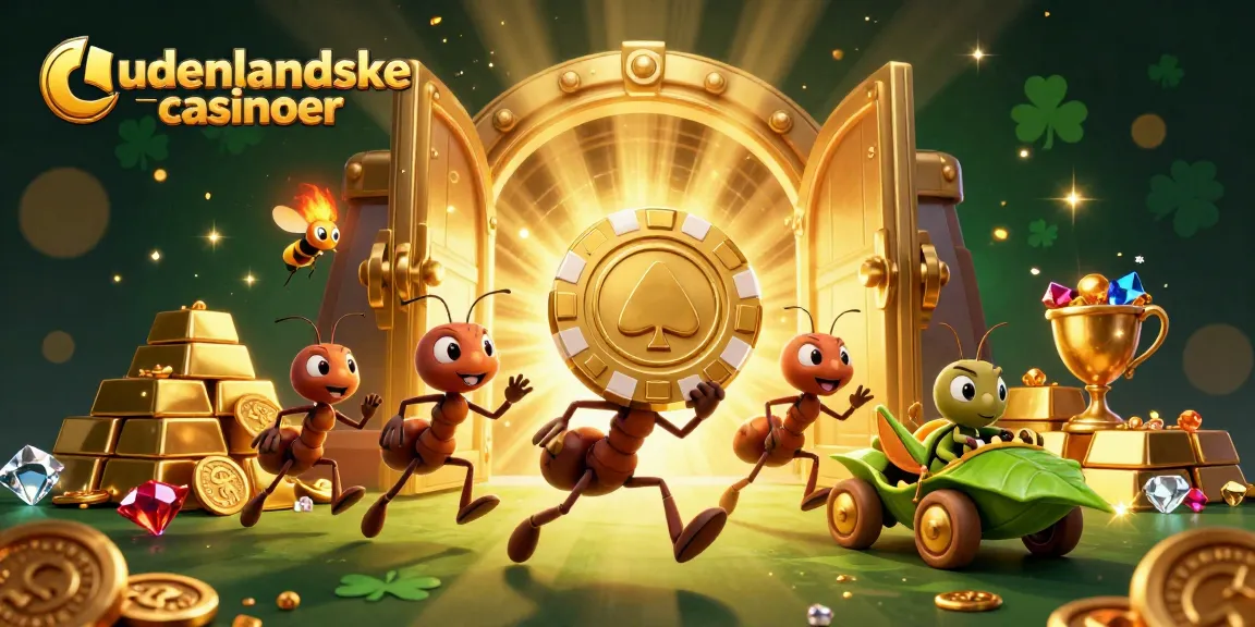 Enjoy vibrant action at udenlandske casinoer with entertaining heist-themed characters and shimmering treasures.