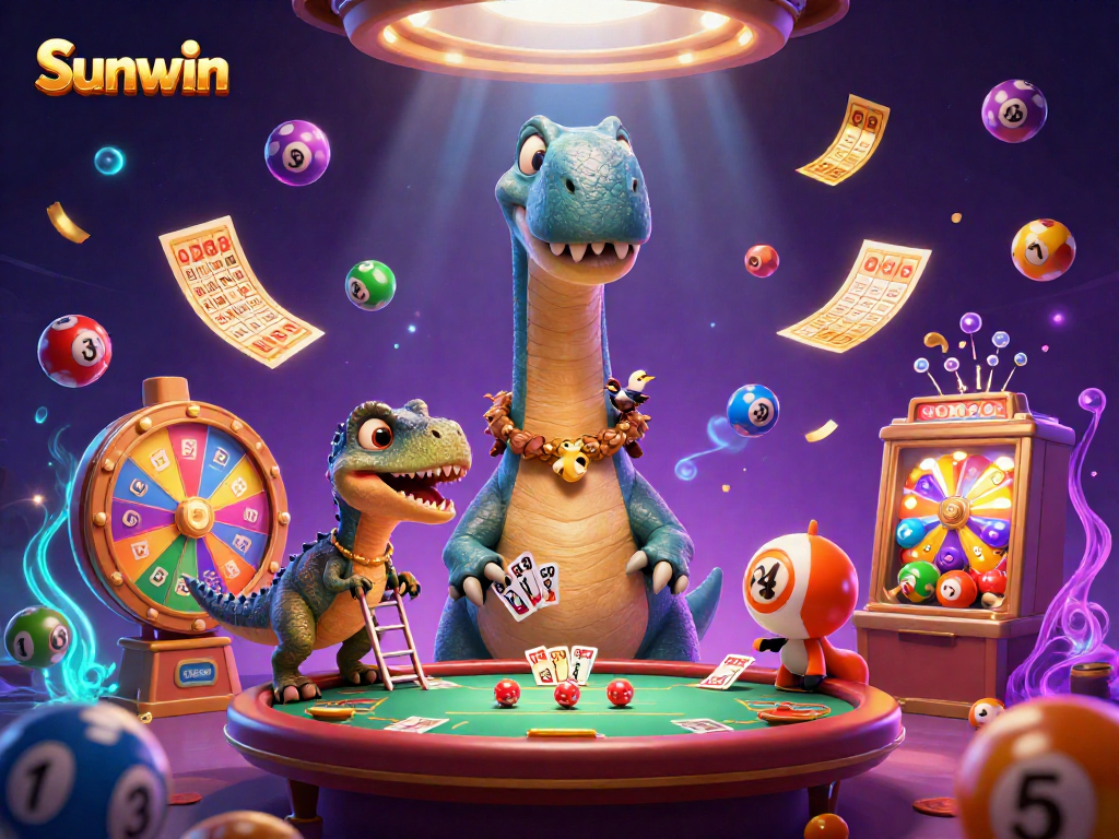Engage in epic gaming adventures at Sunwin with unforgettable characters and vibrant casino elements!