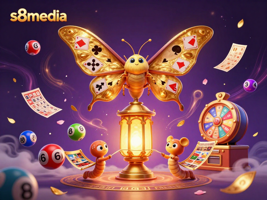 Engage in winning opportunities with s8media’s colorful lottery and casino elements.