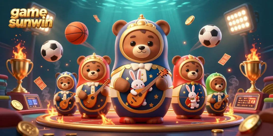 Engage with thrilling winning strategies in game sunwin, featuring vibrant characters and dynamic sports elements.
