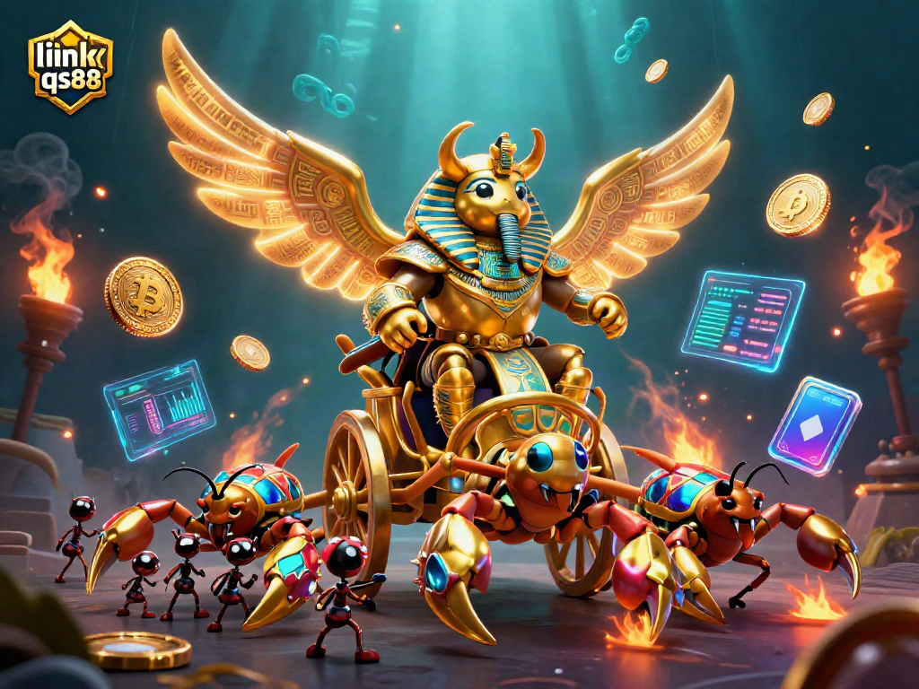 Join the excitement of link qs88 with dynamic online casino gameplay featuring vibrant 3D characters.