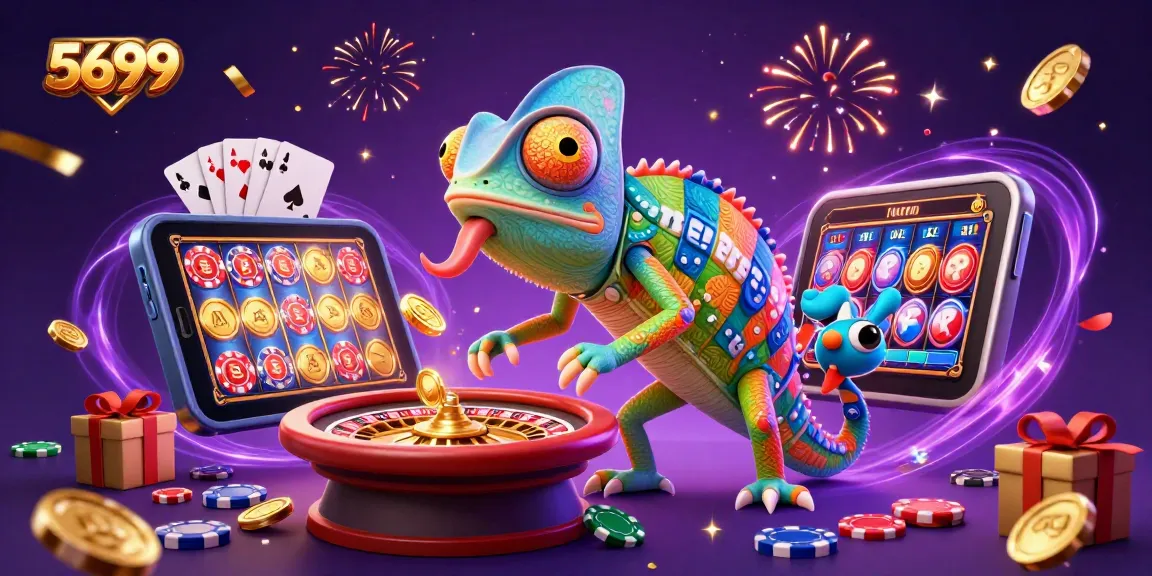Play at 5699 and experience thrilling betting on colorful slot games with vibrant graphics.